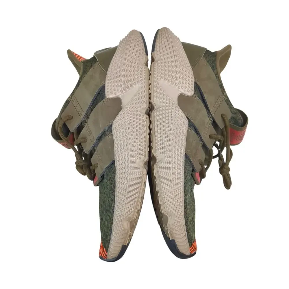 Men’s Adidas Prophere Trace Olive / Orange Sneakers Size 10.5